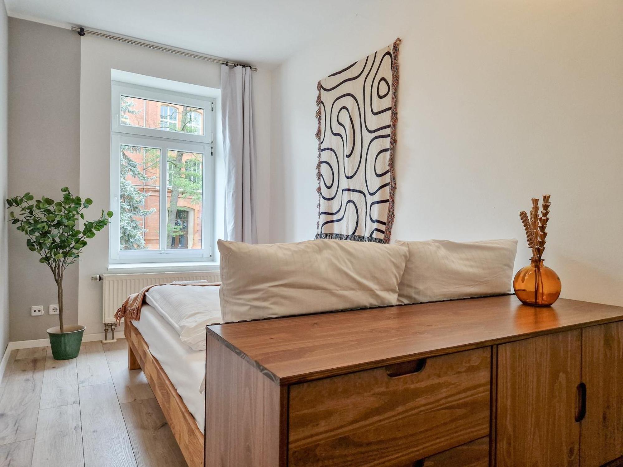 Boho-Suite - Sauna, Netflix, Nespresso, Zentral, Messe เคมนิตซ์ ภายนอก รูปภาพ